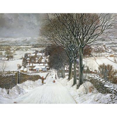 James McIntosh Patrick – Sidlaw Village, Winter